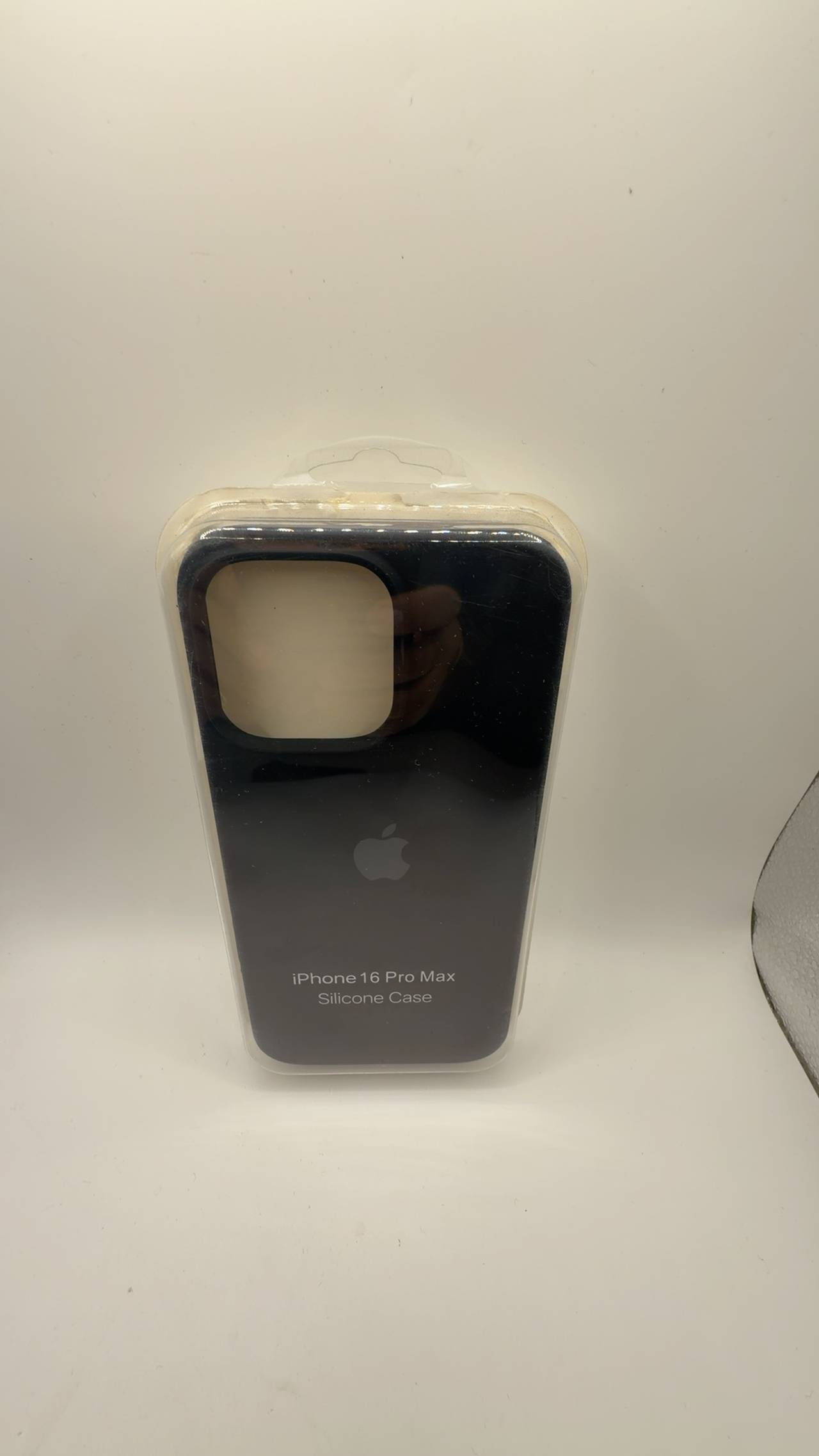 Apple iPhone 16 Pro Max Silicone Case Black