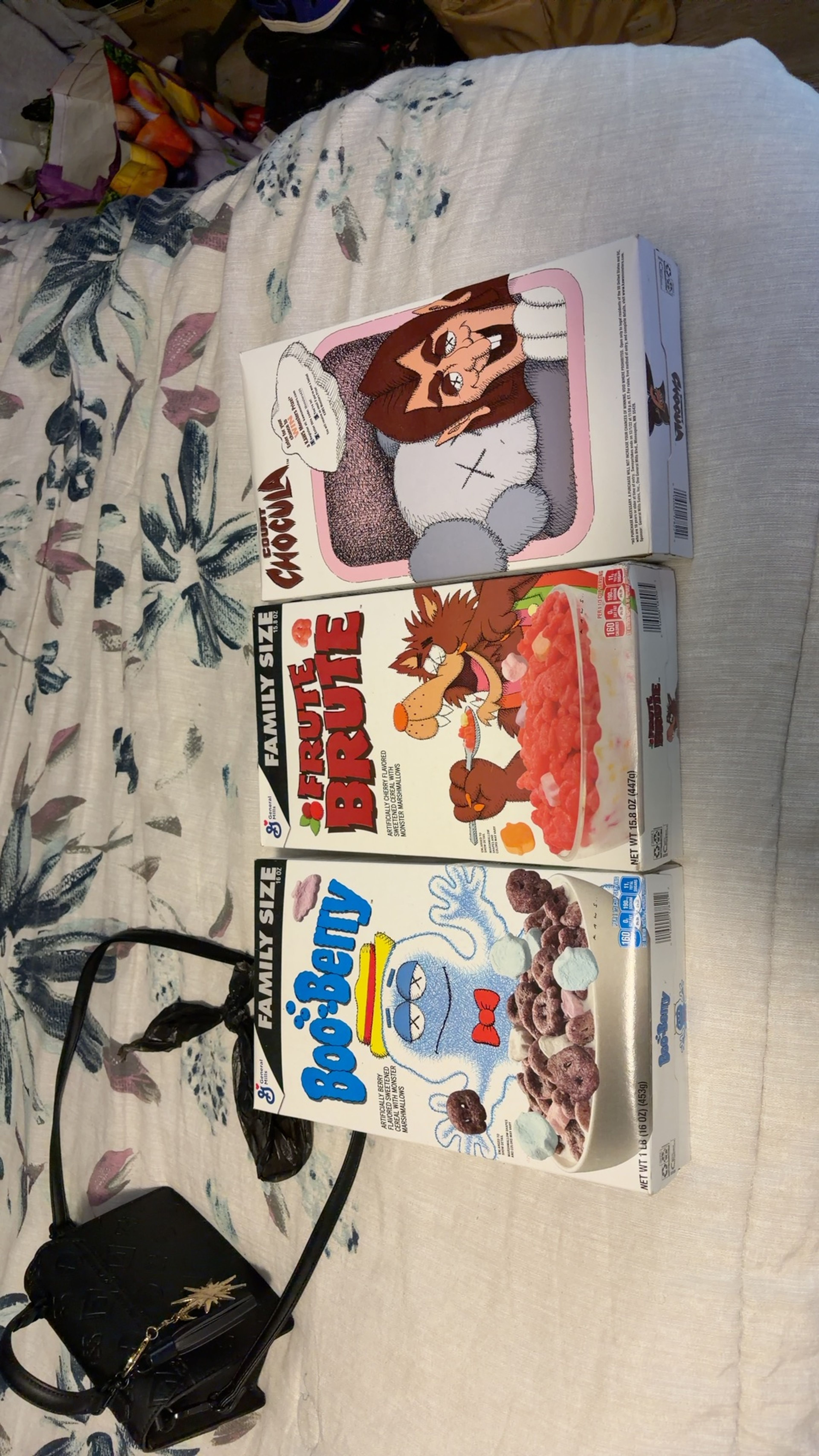 General Mills Monster Cereal KAWS Edition Box Set