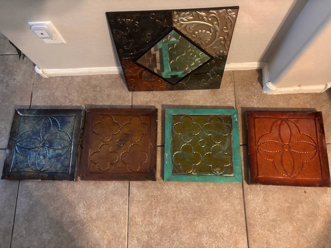 Metal Wall Art-5 pieces