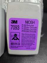3M 7093 P100 Particulate Filter x4. 2 free
exp 02/2028 - Image 1