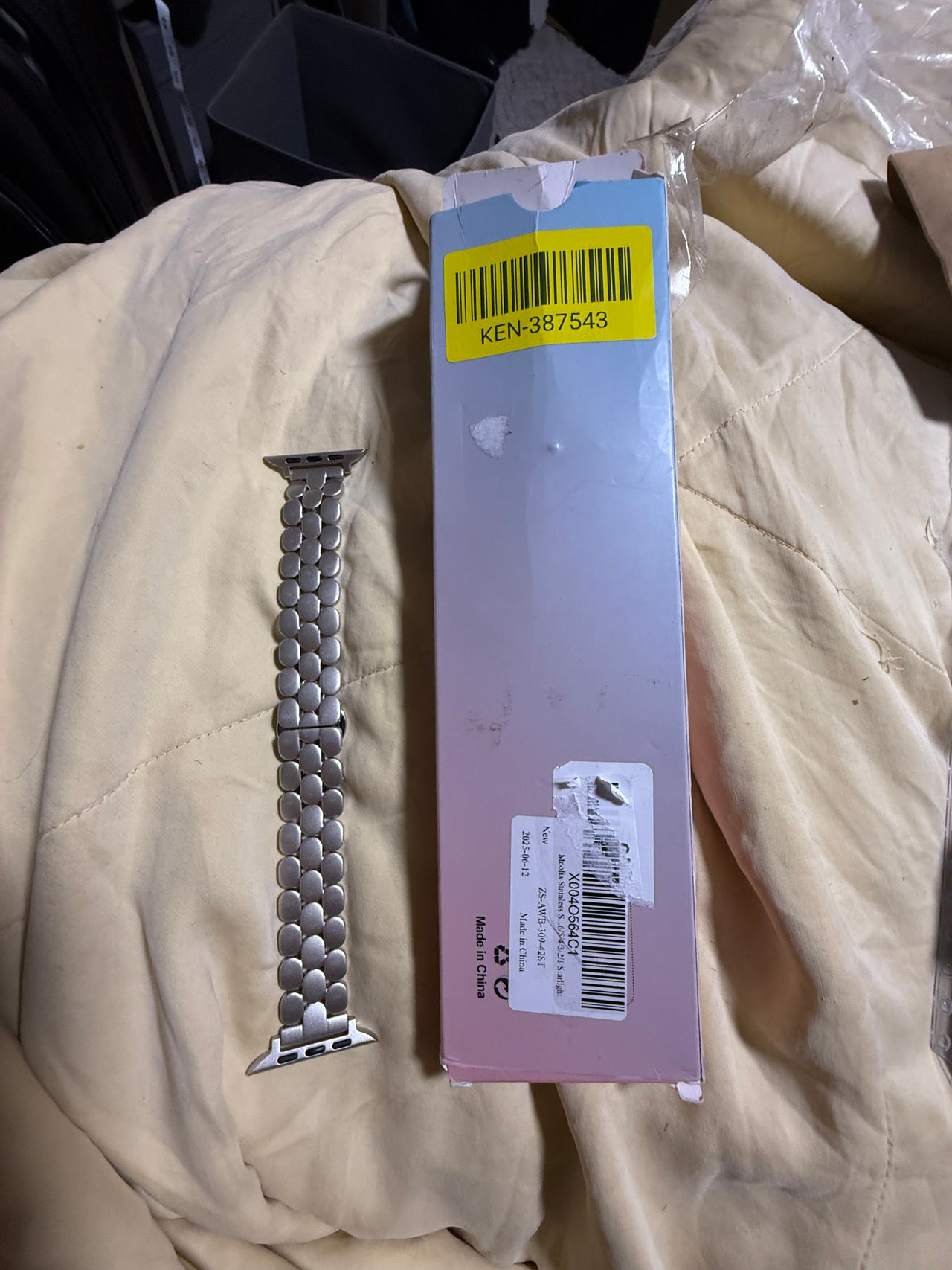 Maledan Stainless Steel Metal Band for Apple Watch 38mm 40mm 41mm