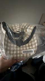 Supreme Gingham Twill Camp Cap Tan SS23 - Image 6
