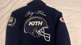 Kith x NFL Giants Wool Collared Coaches Jacket XL - Image 6