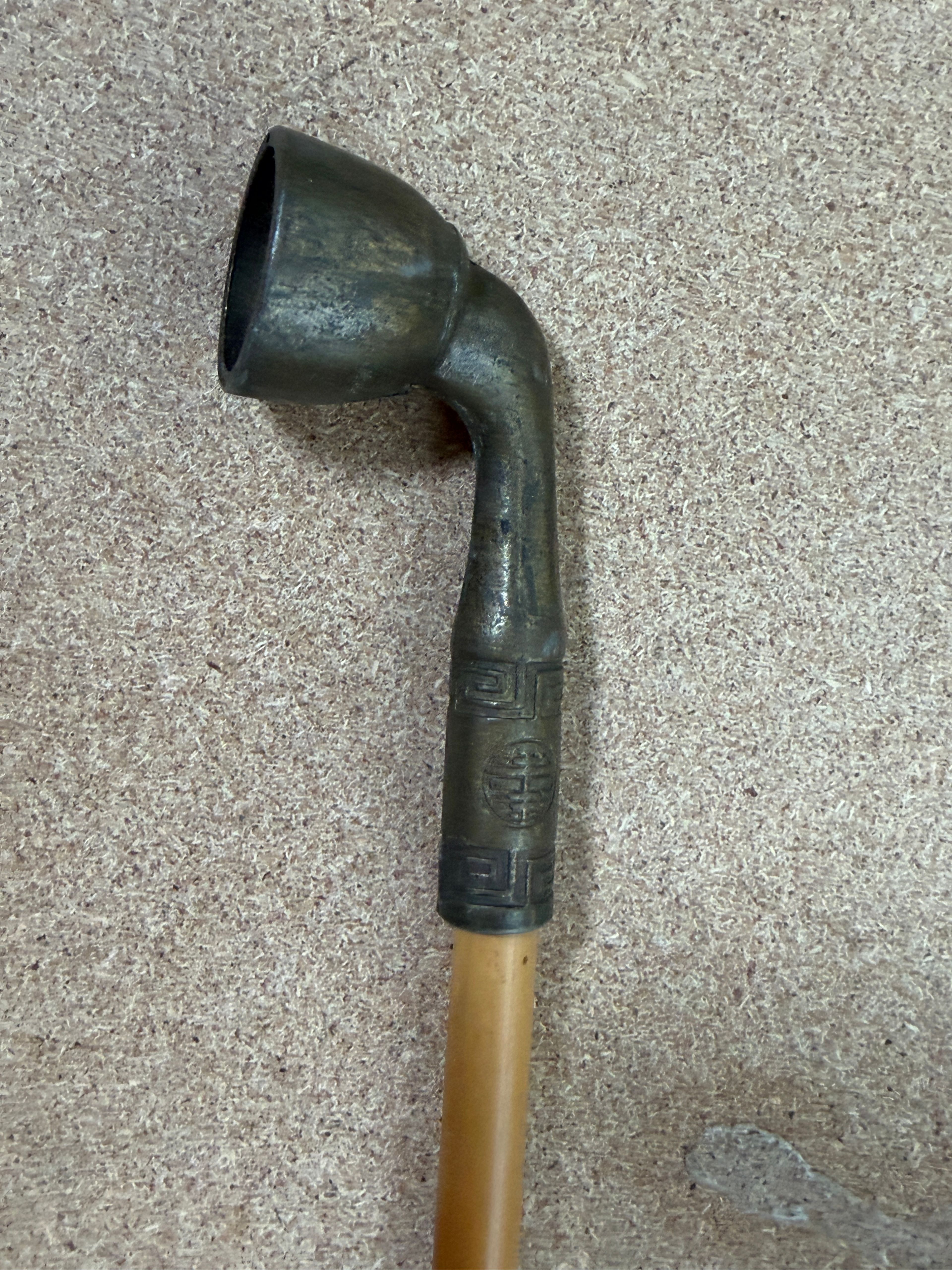 Vintage Japanese Kiseru Bamboo Smoking Pipe - Image 2