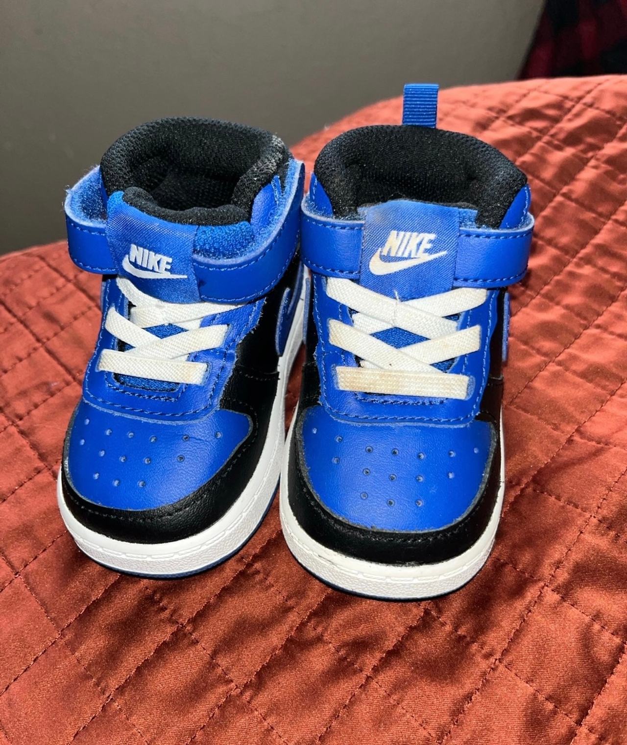 Nike Court Borough Mid 2 TD 'Black Hyper Royal'