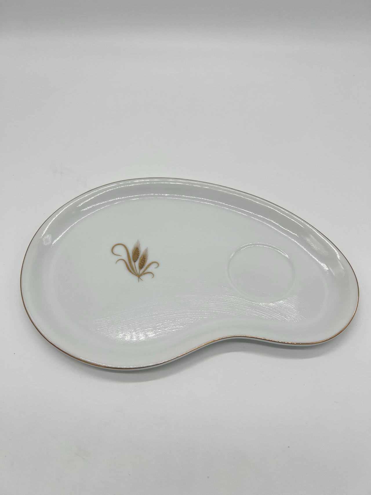 Arita porcelain snack plate