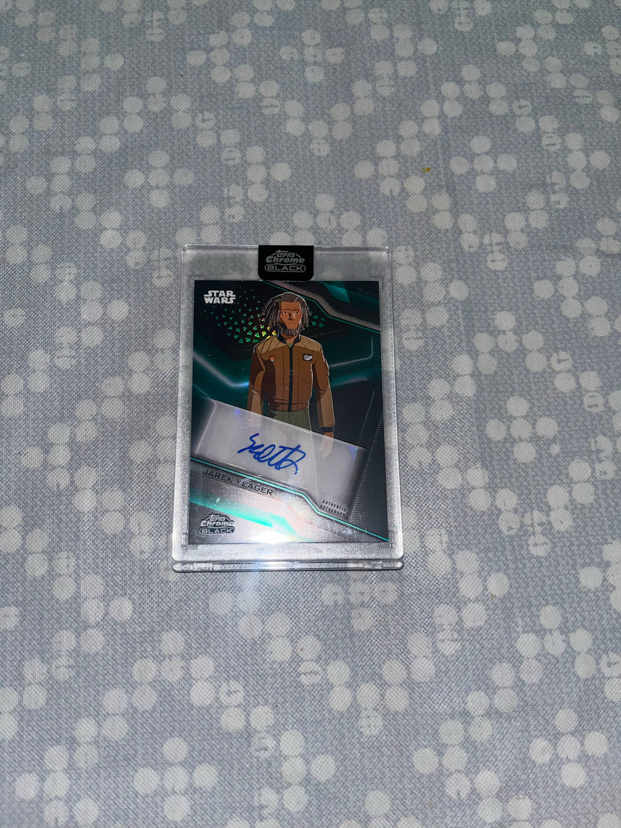 Star Wars Topps Chrome Black Trading Card