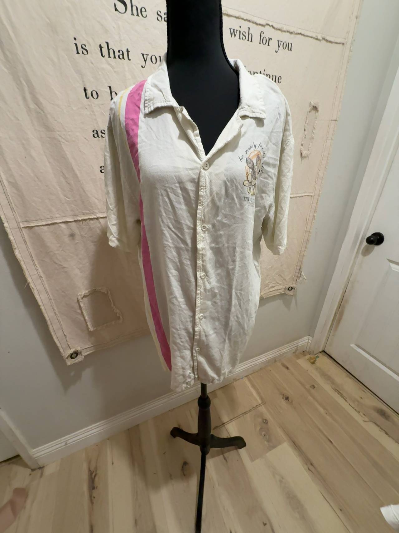 Soul Star England button up Shirt size Large