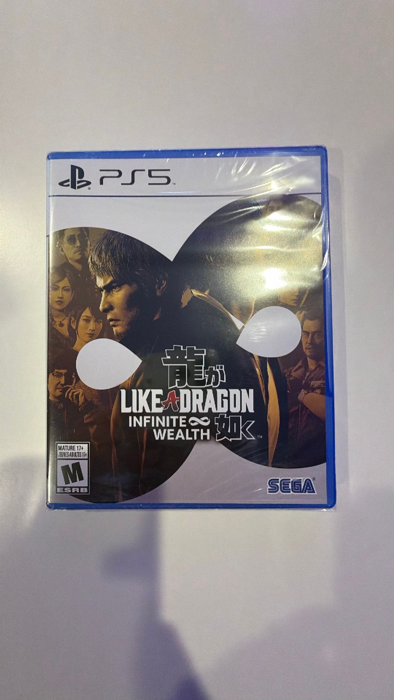 Brand New! Like a Dragon: Infinite Wealth - PlayStation 5 still sealed