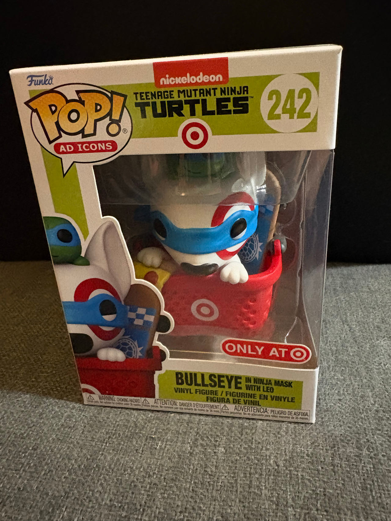 Funko Pop! Ad Icons: Target - Bullseye in Ninja Mask with Leo #242