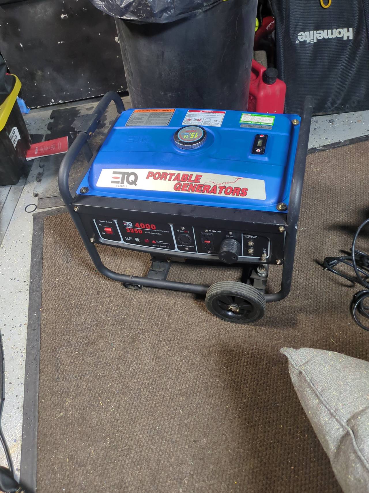 ETQ TG32P12 4000 Watt Portable Generator