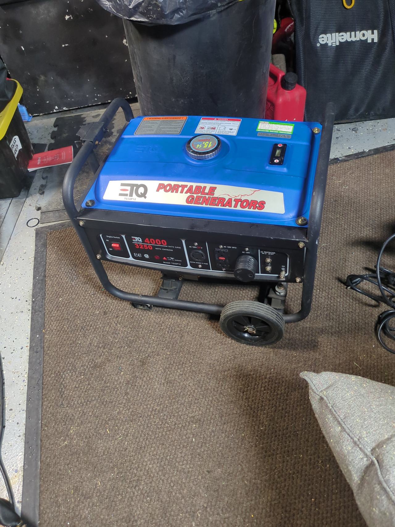 ETQ TG32P12 4000 Watt Portable Generator