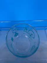 Anchor Hocking Teal Glass Jar Amish Pattern - Image 2