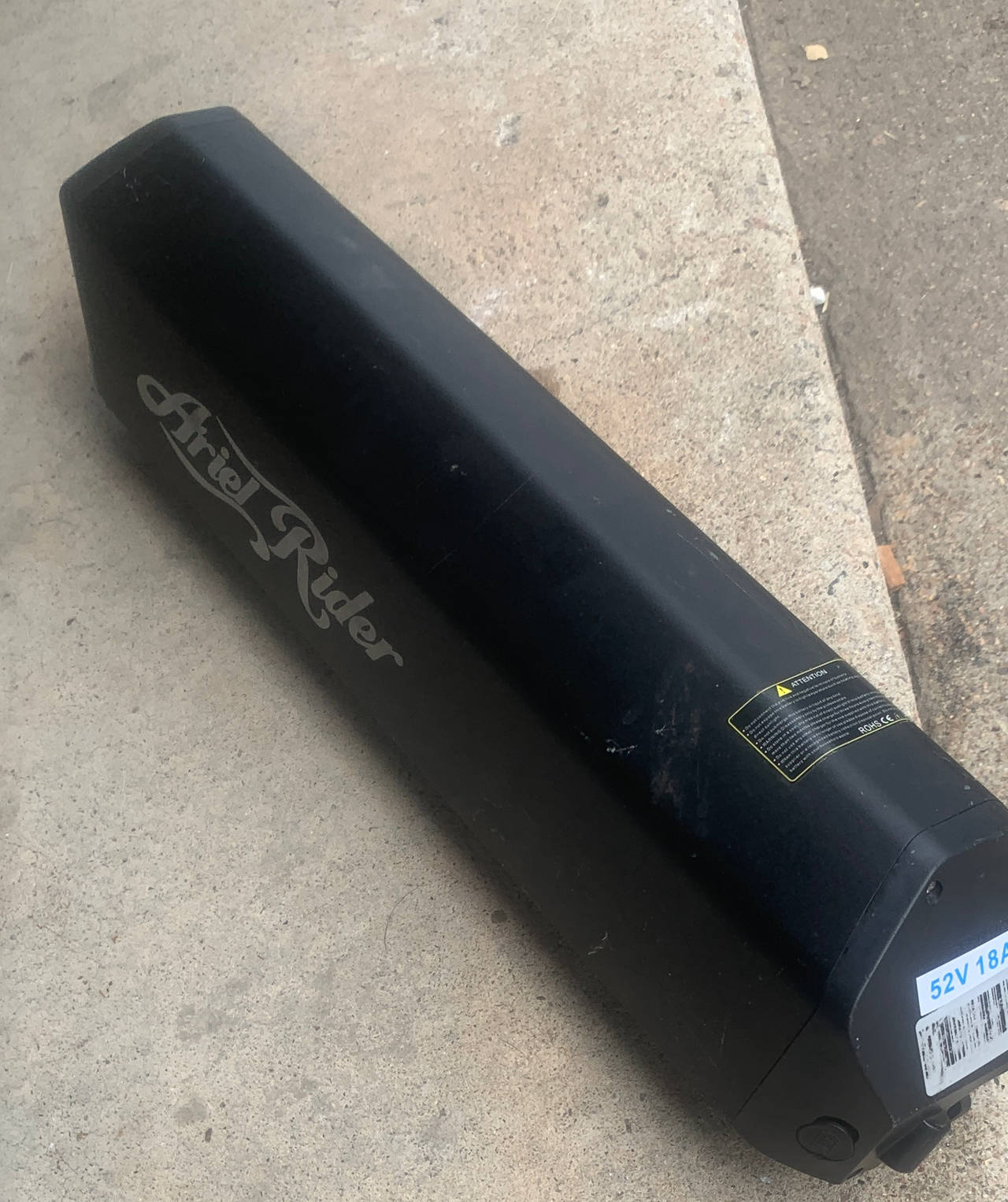 Ariel Rider 52V 18Ah Lithium-ion Battery