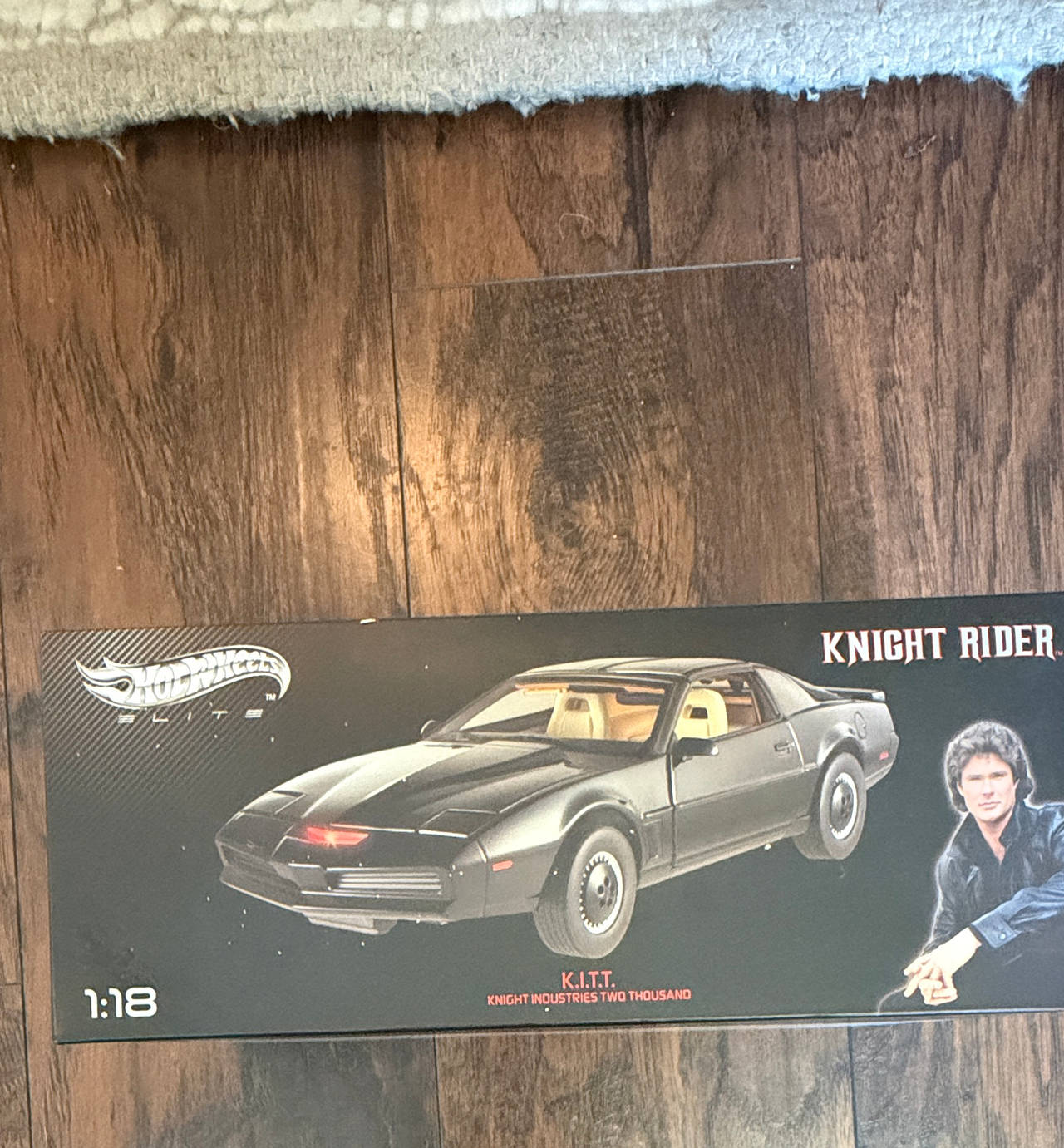 Hot Wheels Elite Knight Rider K.I.T.T. 1:18 Scale