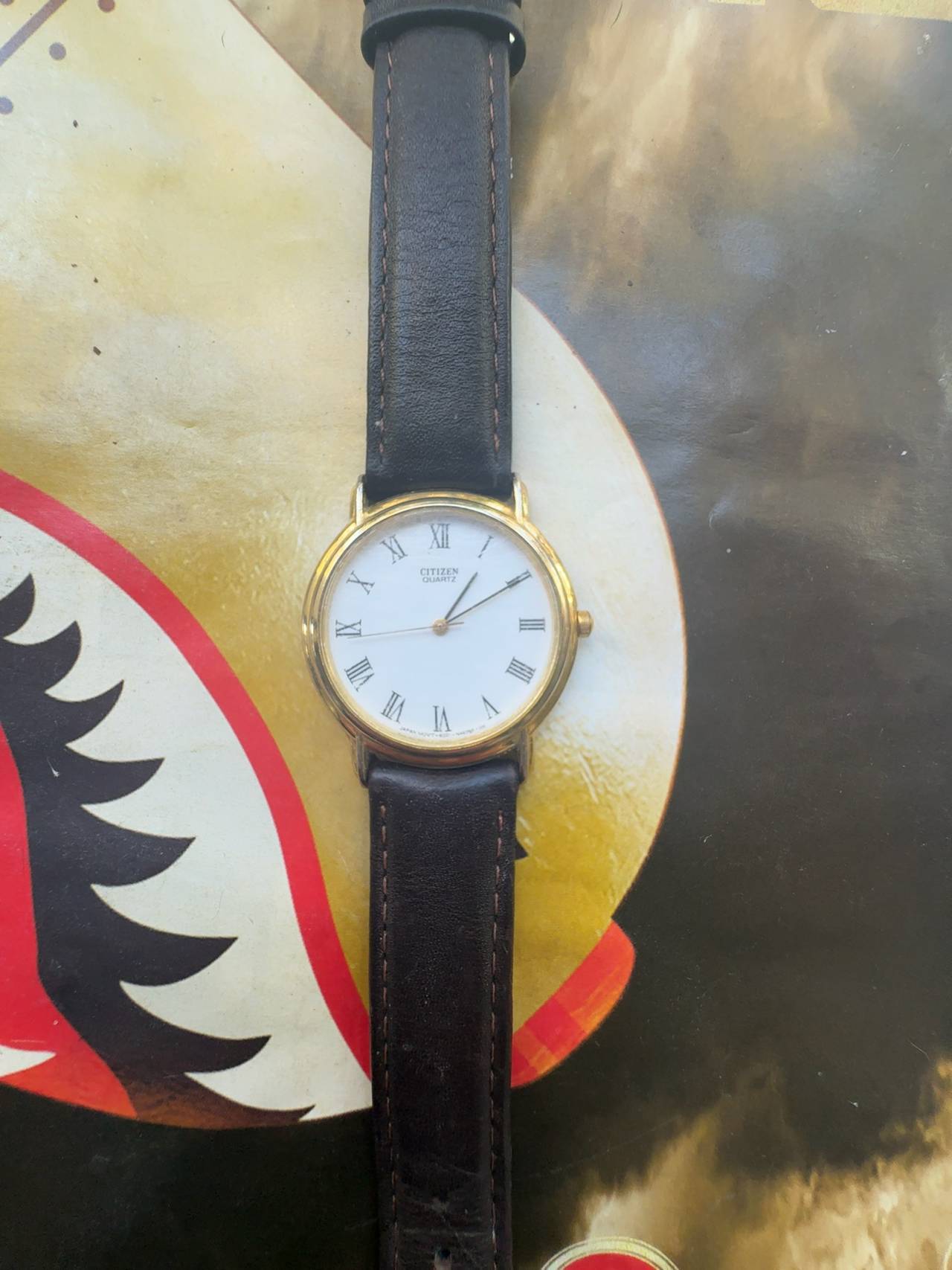 Citizen Quartz Watch 6031 Gold Plated