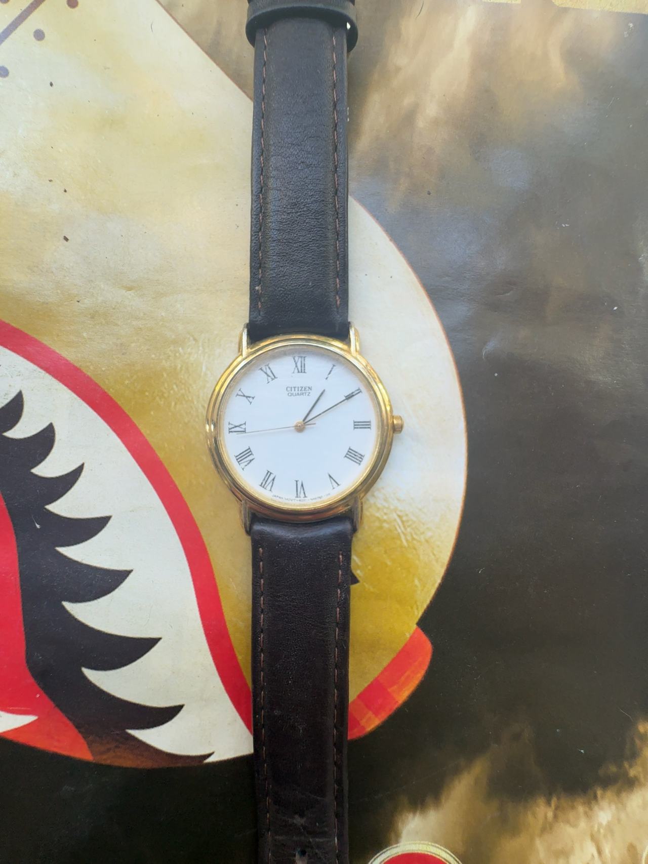 Citizen Quartz Watch 6031 Gold Plated