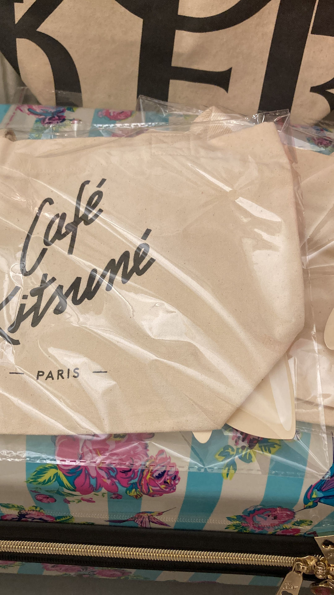 NWT Café Kitsuné Paris Canvas Tote