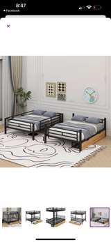 Metal Bunk Bed with Storage Drawers - Image 2