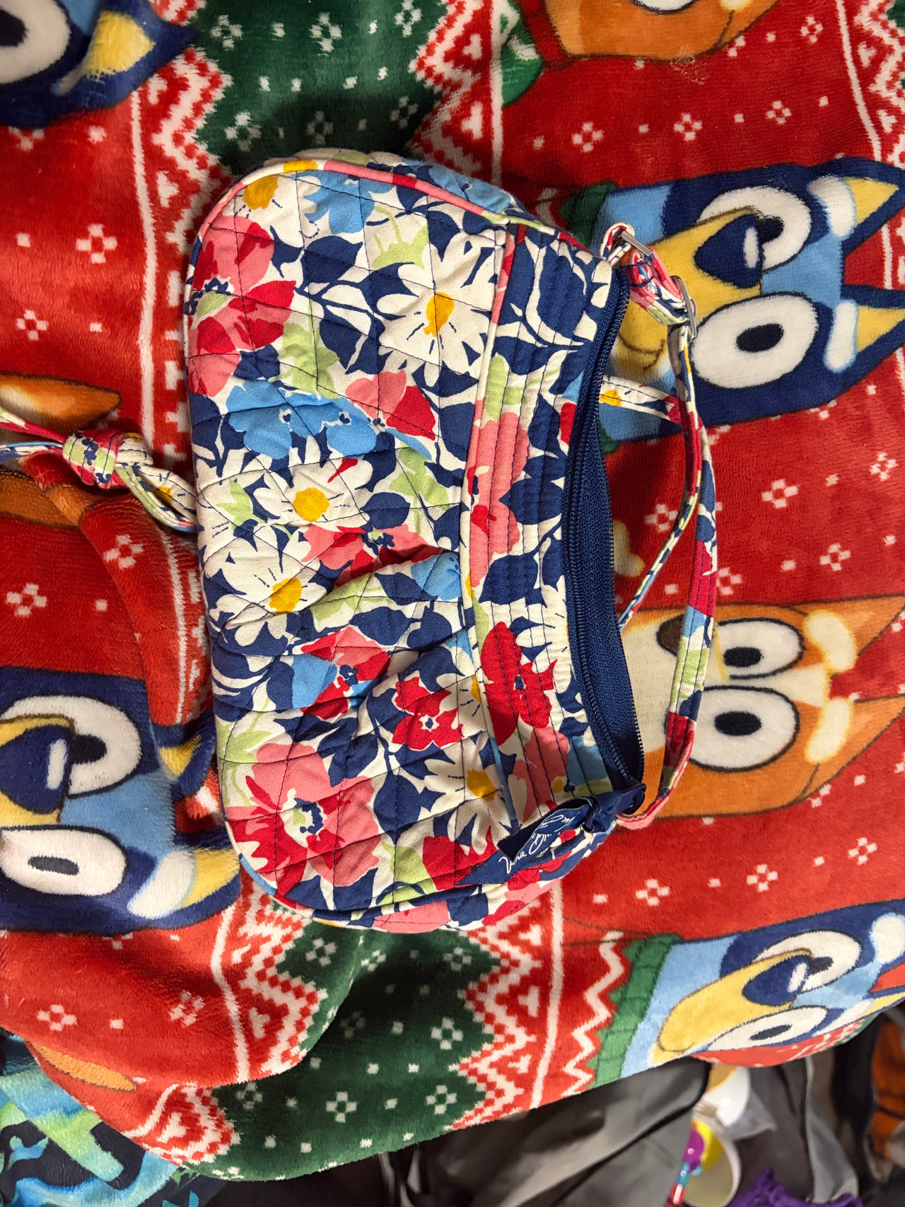 Vera Bradley Quilted Floral Mini Bag