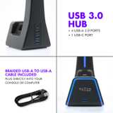 Tilted Nation RGB Headset Stand and Controller Charger - Image 5