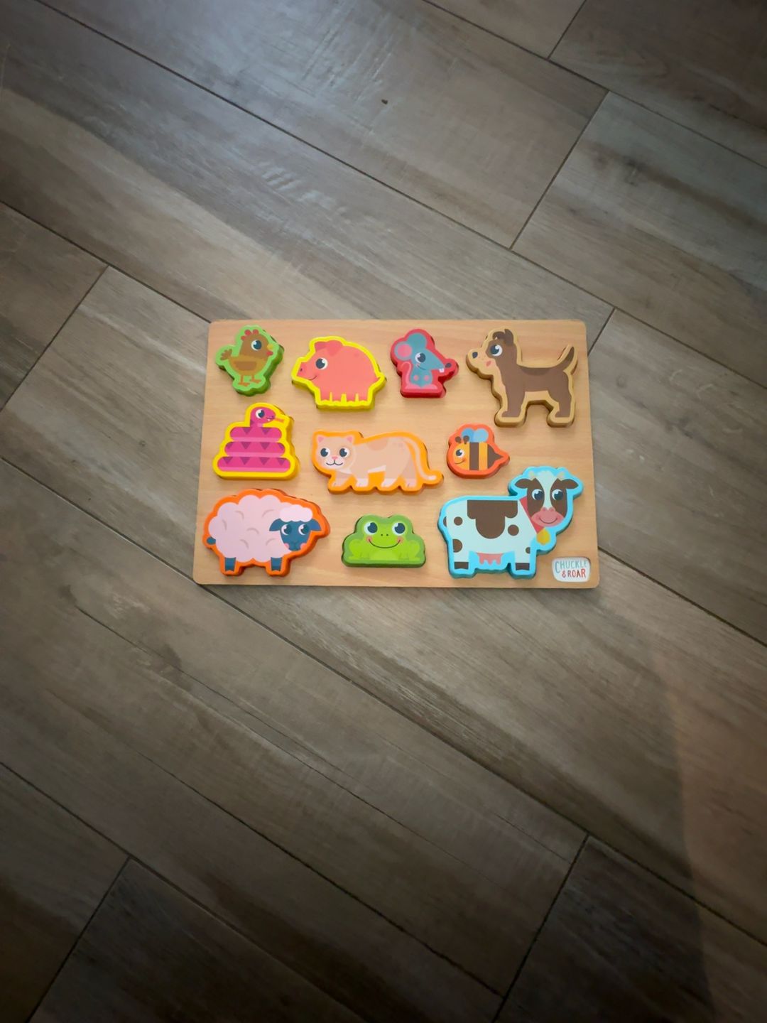 Melissa & Doug Chuckle & Roar ABC Floor Puzzle Extra Large