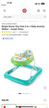 Bright Starts Playful Paradise 2-in-1 Piano Walker - Image 3