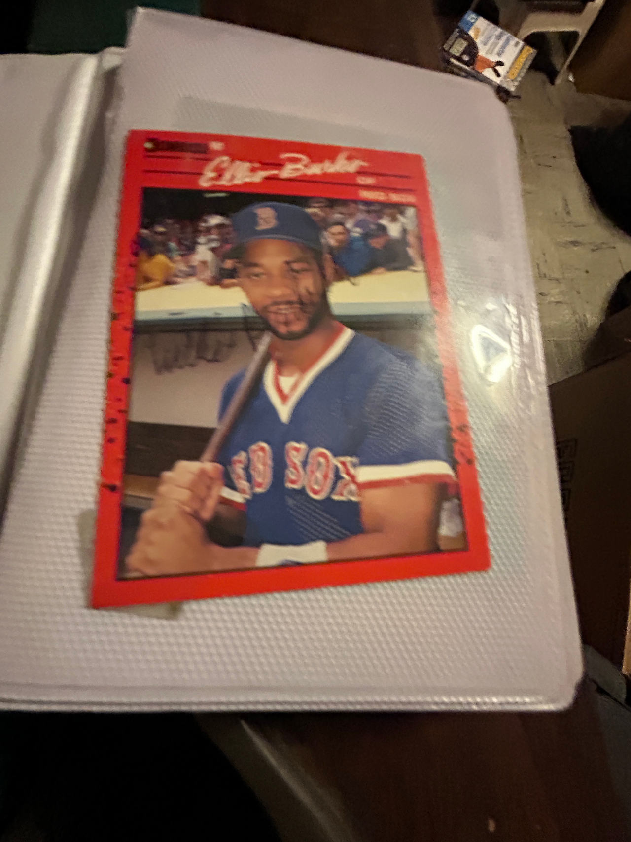 Ellis Burks Baseball Card