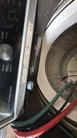 Samsung Black Stainless Top Load Washer and Dryer Set - Image 8