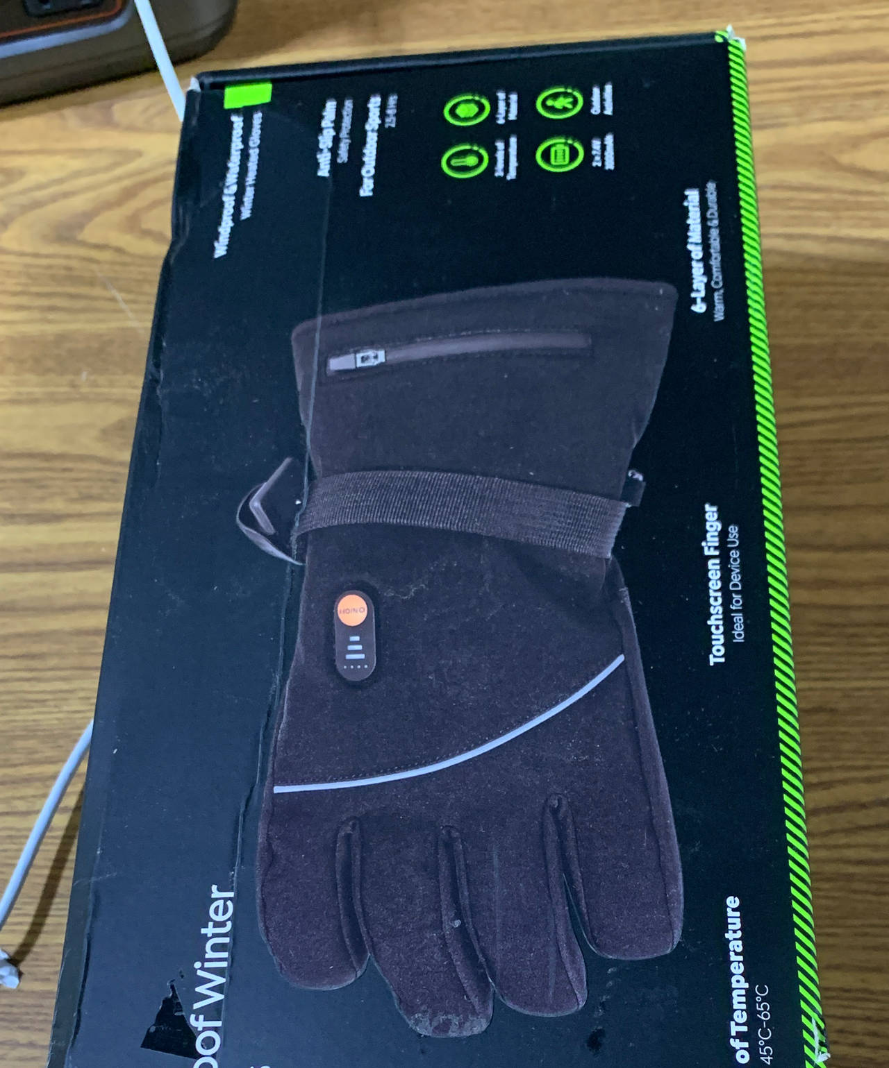 Rechargeable Electric Heated Winter Gloves