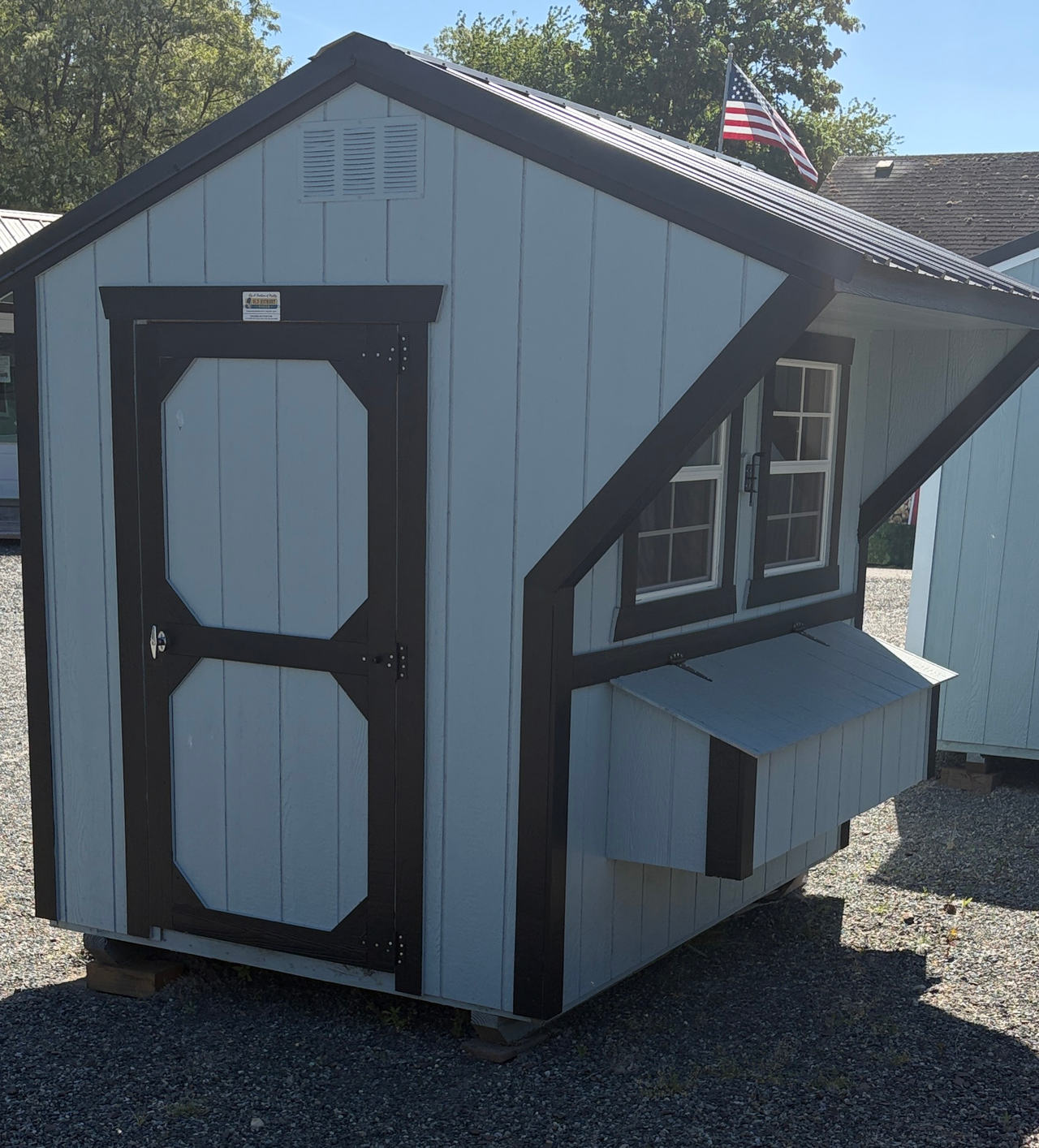 Old Hickory 8x12 Quaker Chicken Coop