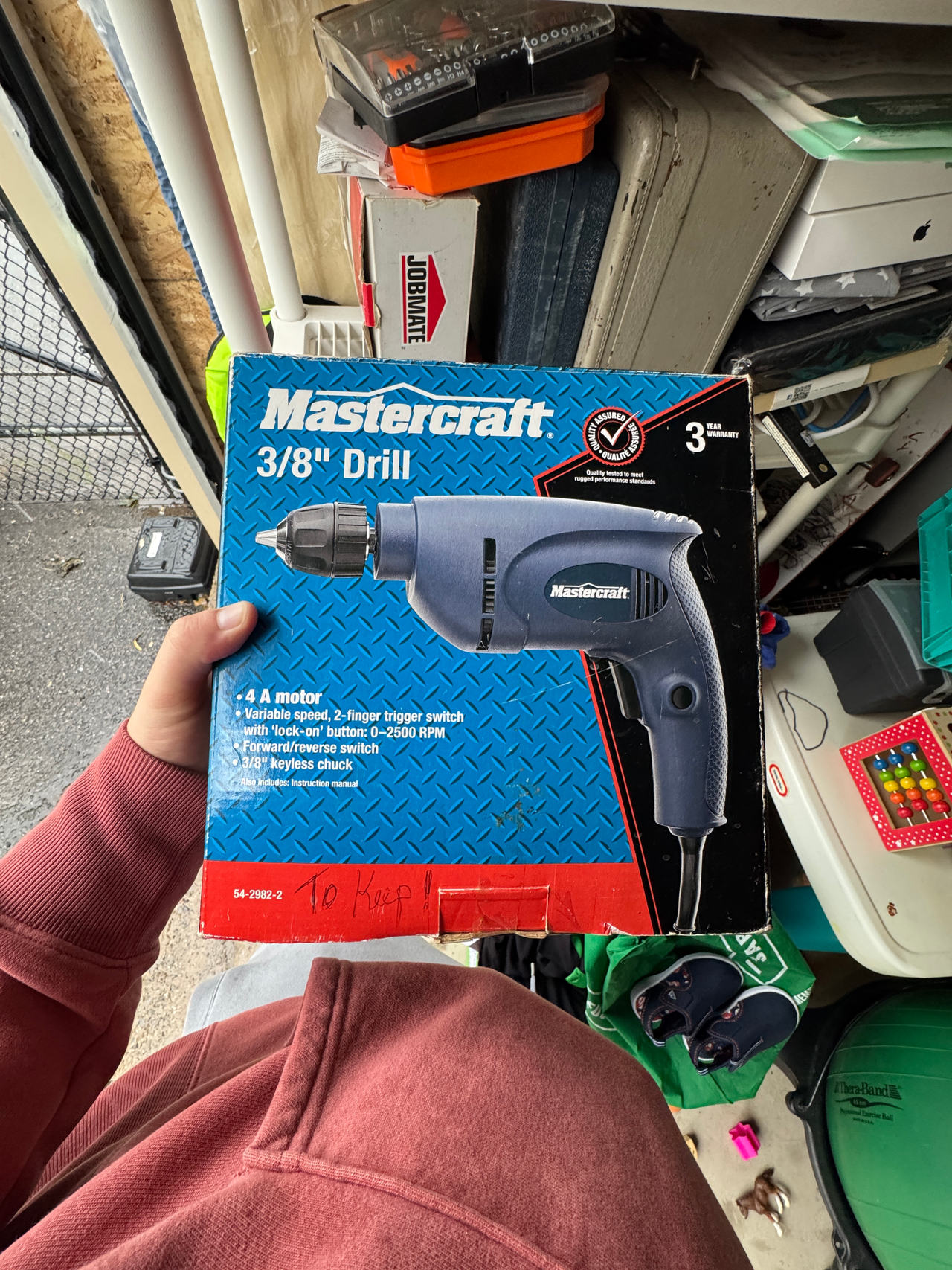 Mastercraft 3/8" Drill