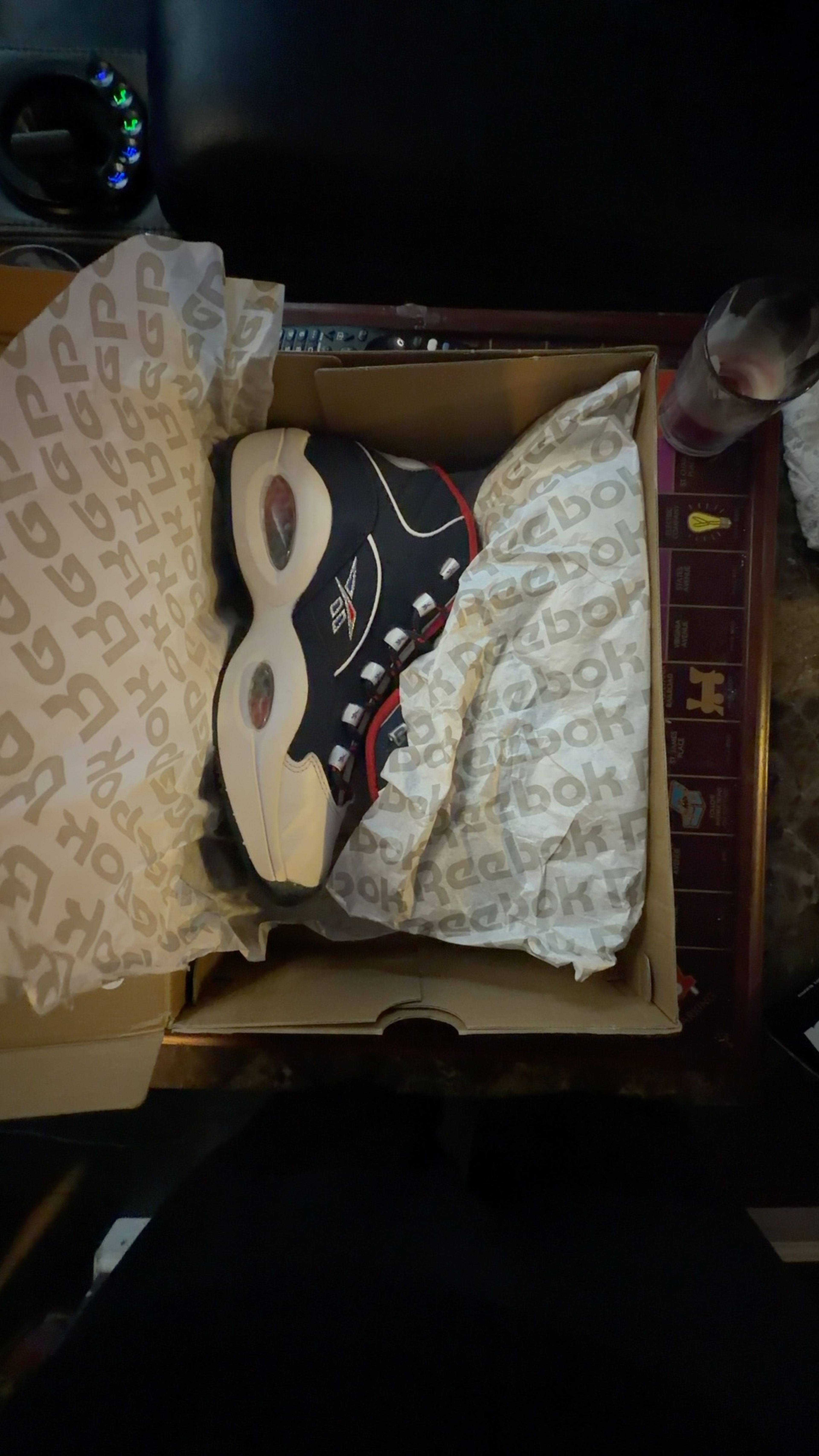 Reebok Question Mid Allen Iverson Team USA Blue/White/Red