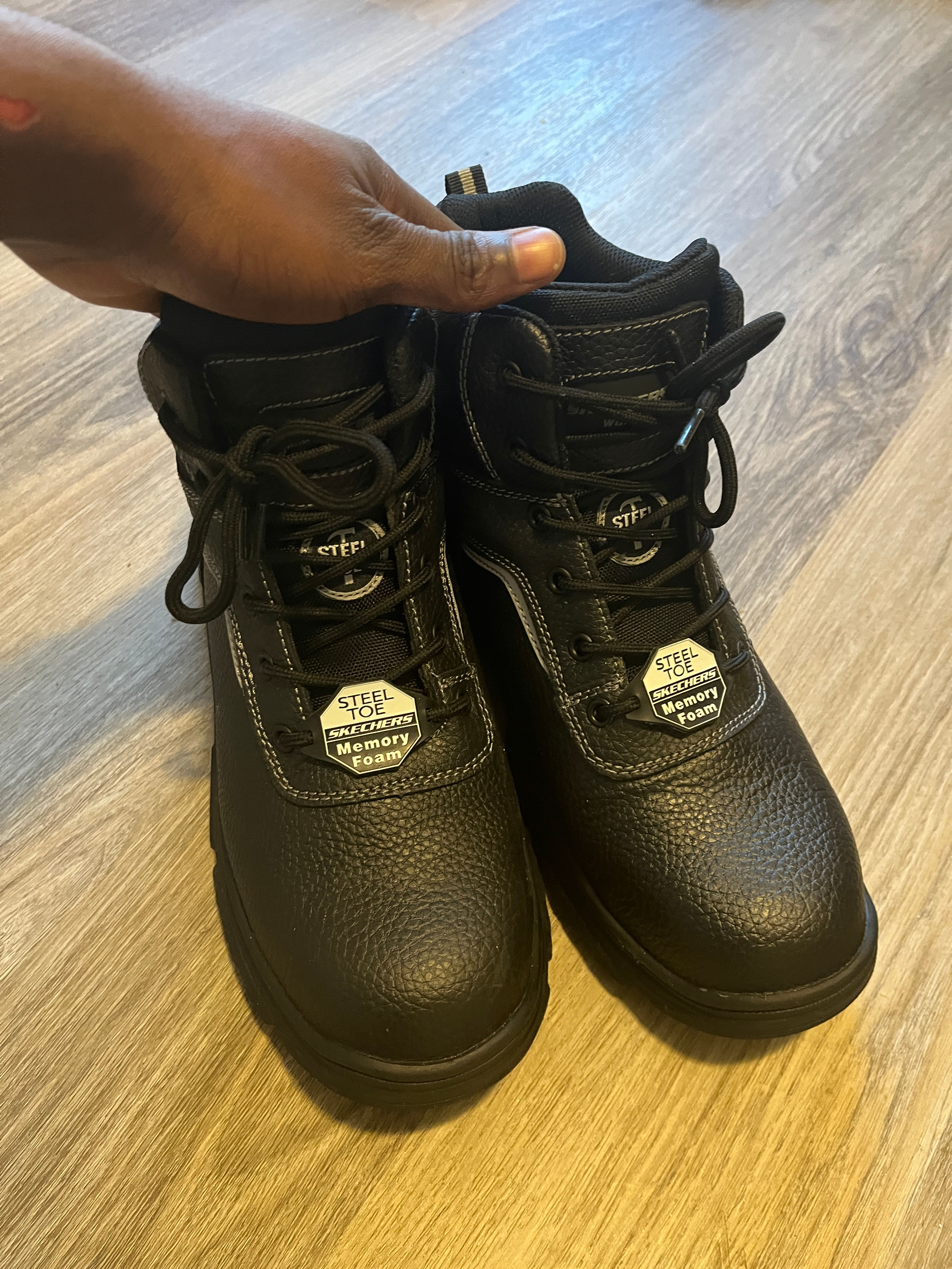 Skechers Work Burgin-Tarlac Steel Toe Boot