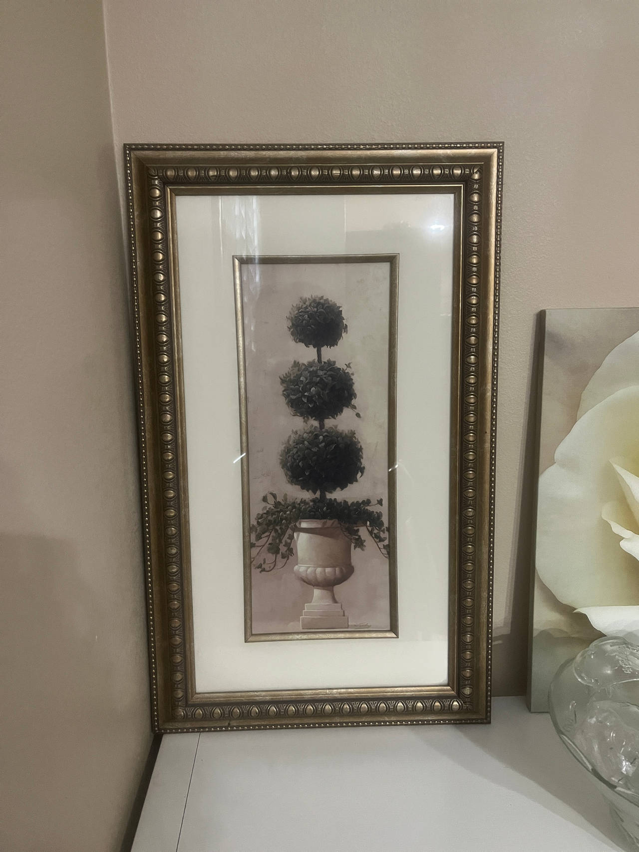 Framed Topiary Art Print