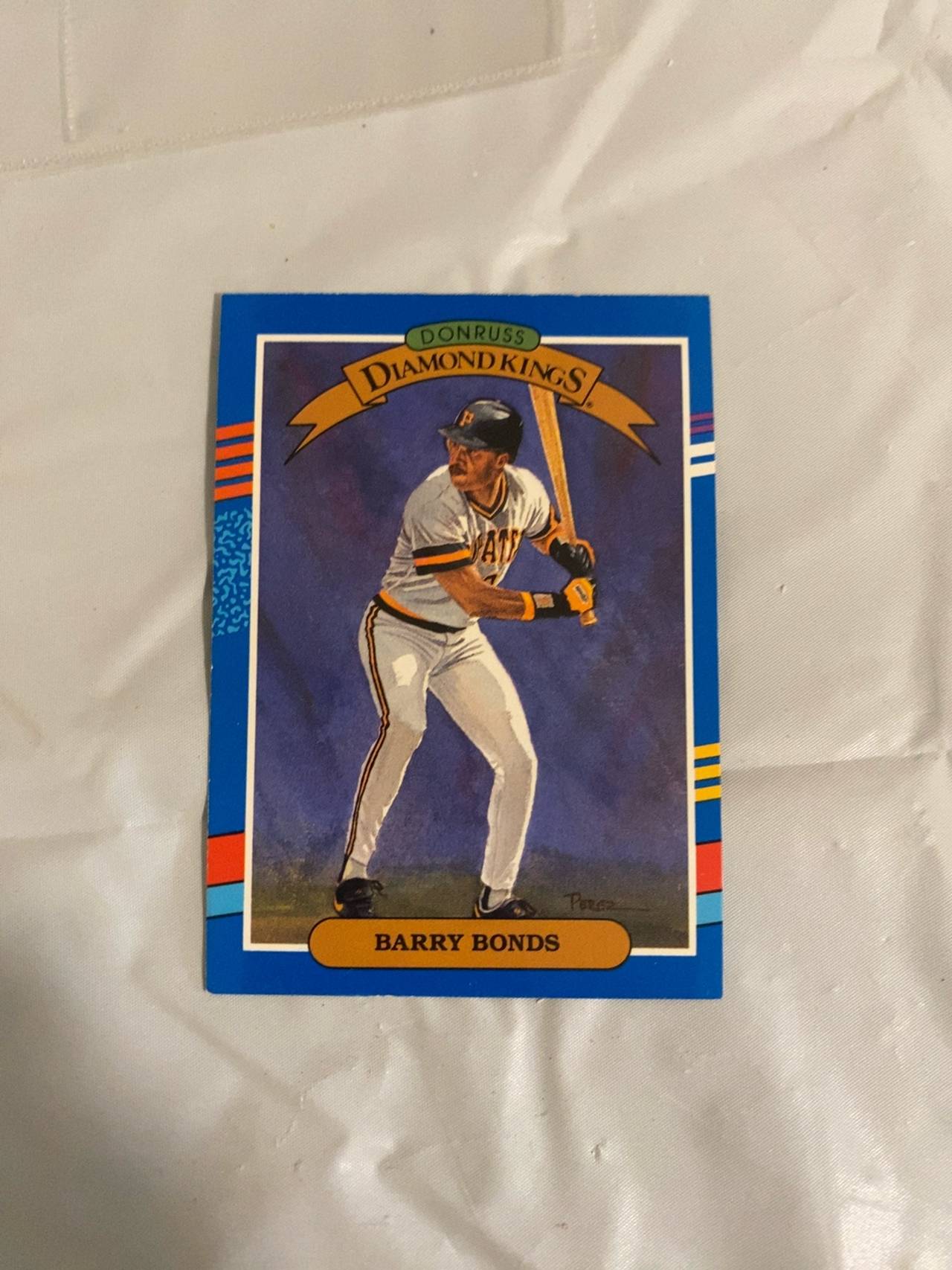 Donruss Diamond Kings Barry Bonds #4 1990