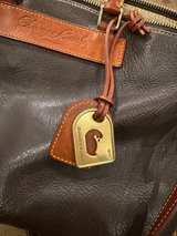 Dooney & Bourke Florentine Vacchetta Black Leather Satchel - Image 2