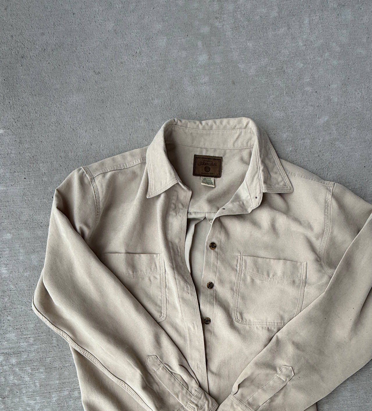 St. John's Bay Chamois Button Down Shirt