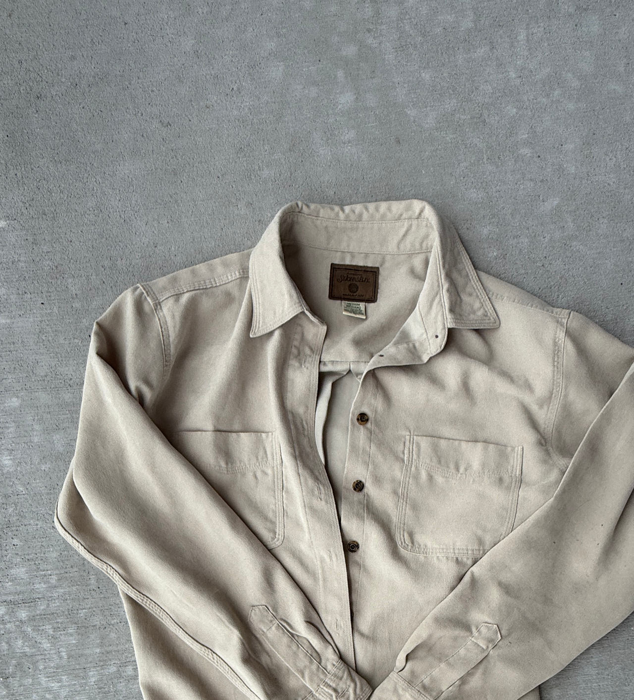 St. John's Bay Chamois Button Down Shirt