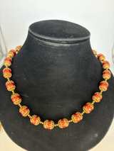 Vintage Baroque Pearls Necklace and Earring Set - Image 2