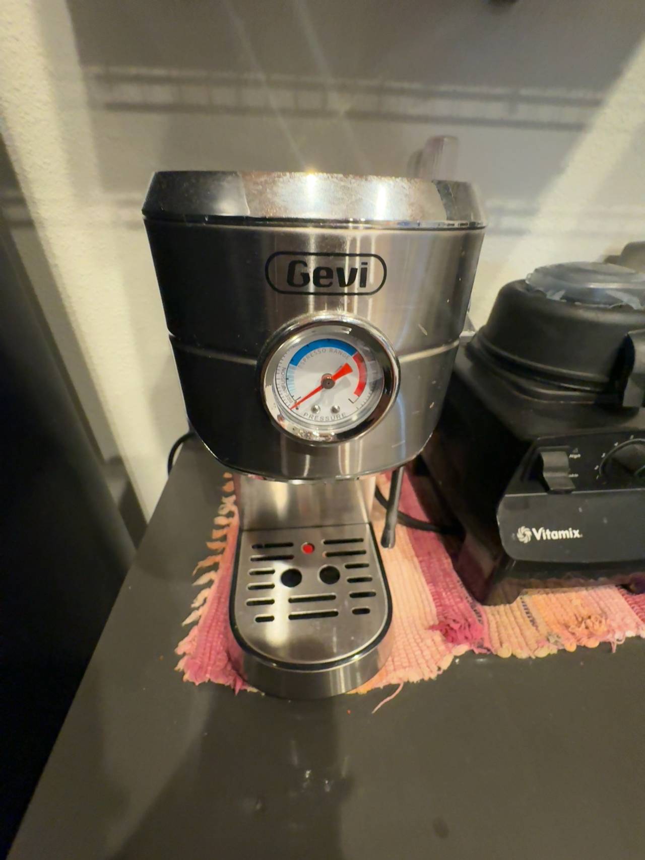 Gevi Compact Espresso Machine with Milk Frother