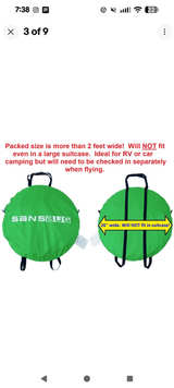 Sansbug 1-Person Pop-Up Screen Tent - Image 3
