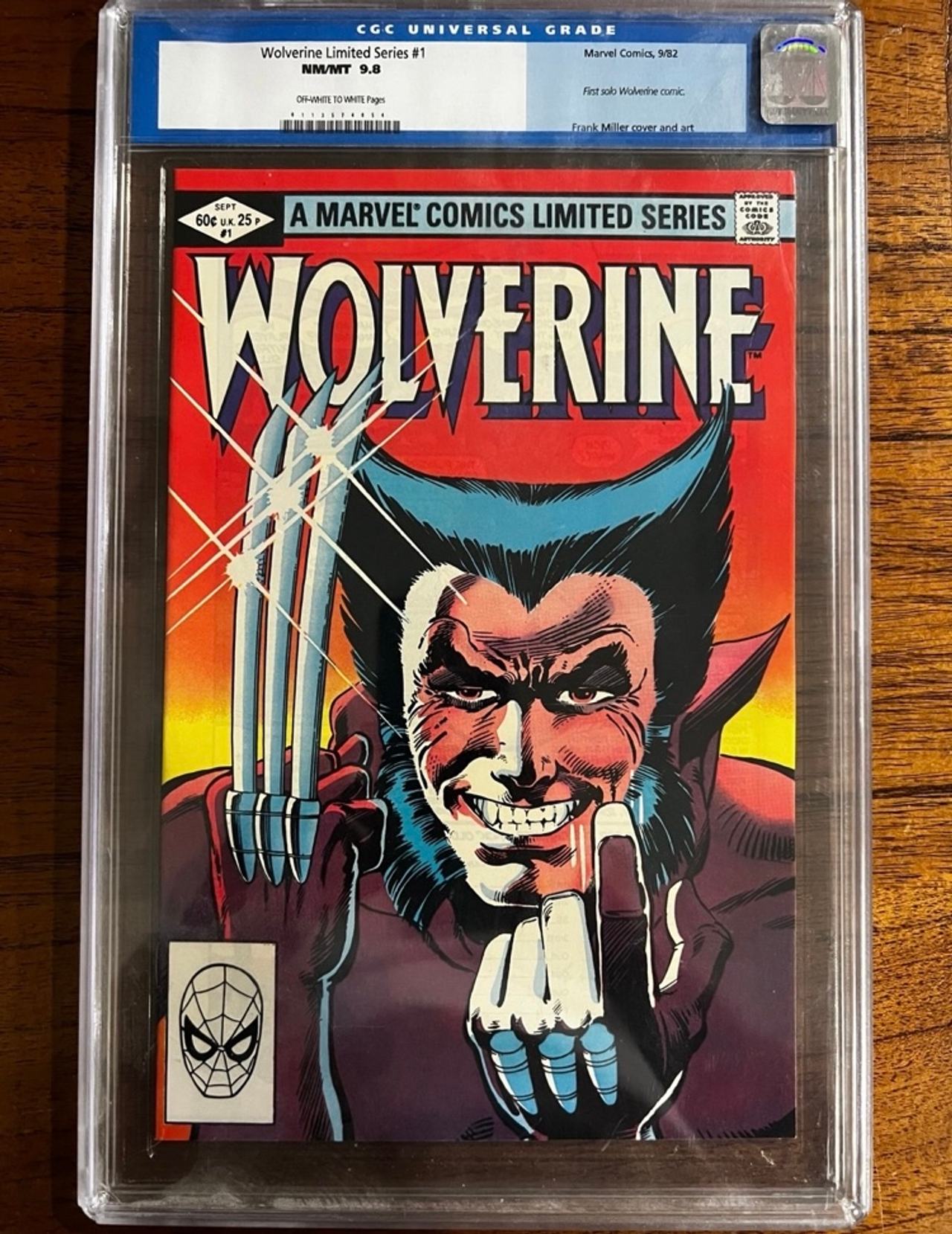 Wolverine #1 (1982 Limited Series) CGC 9.8