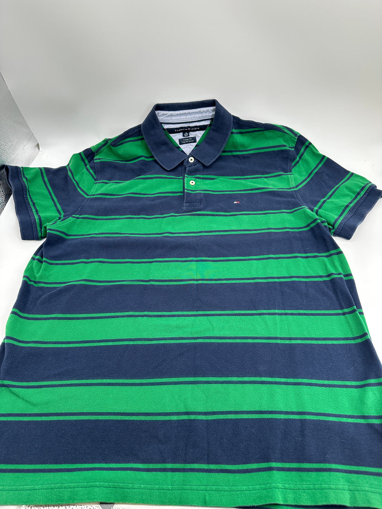 Tommy Hilfiger Men's Striped Polo Shirt