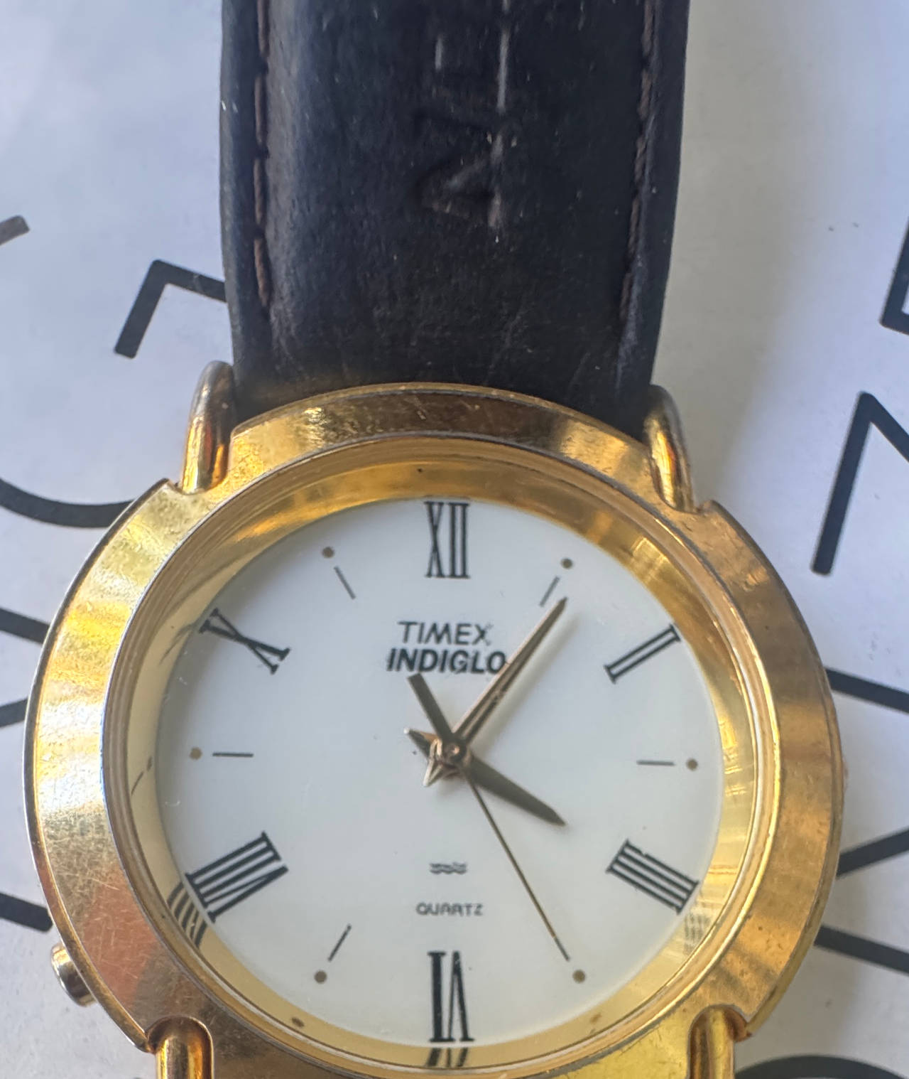 Timex Indiglo Roman Numeral Watch