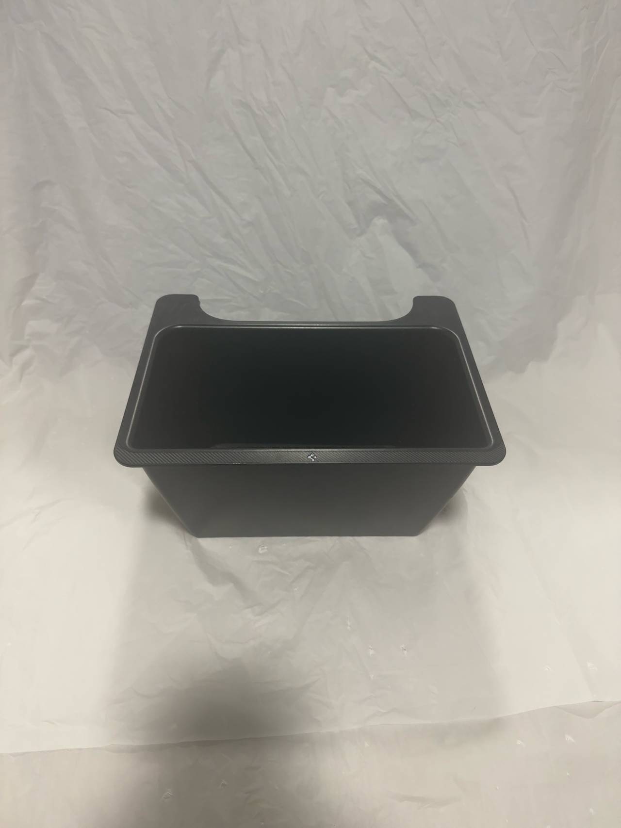 Spigen Rear Center Console Storage Box for Tesla Model Y Black