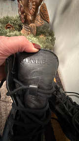 Bates Men's 8" DuraShocks Lace-to-Toe Side Zip Boot Black - Image 6