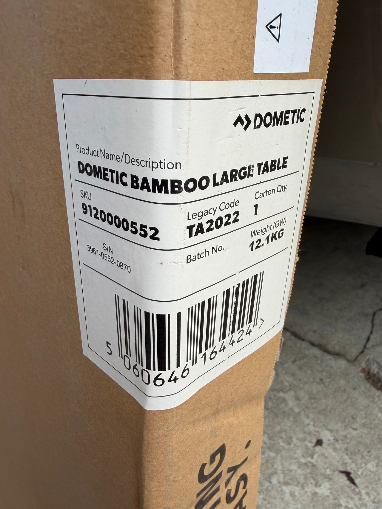 Dometic Bamboo Large Table