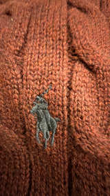 Polo Ralph Lauren Cable-Knit Cotton Sweater L - Image 4