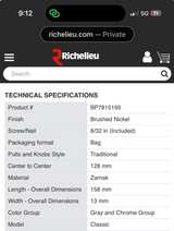 Richelieu Laurelton Cabinet Pulls Value Pack - Image 3